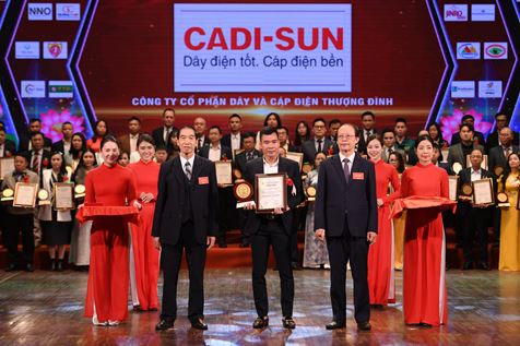 CADI-SUN Top 10 sản phẩm chất lượng tốt được người Việt tin dùng 2022