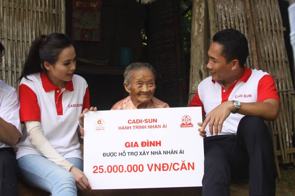 CADI-SUN mang tấm lòng nhân ái đến với các hộ nghèo tại tỉnh Quảng Nam