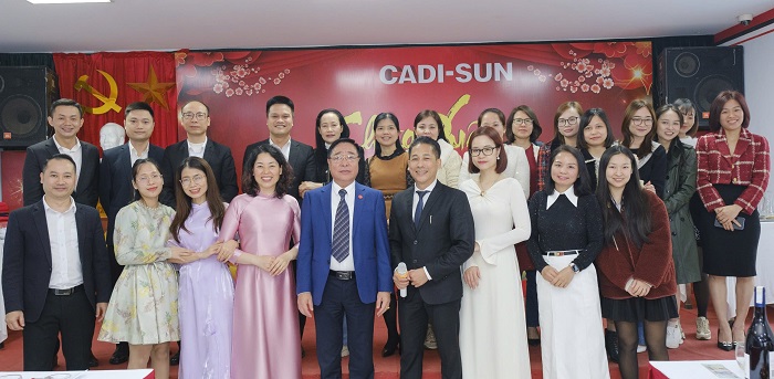 CADI-SUN đoàn kết, hướng đến một năm mới thành công và thịnh vượng