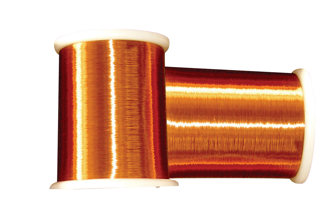 Polyester enameled magnet wire (PEW)