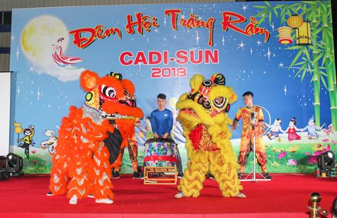 Tưng bừng "Đêm hội trăng rằm" tại CADI-SUN