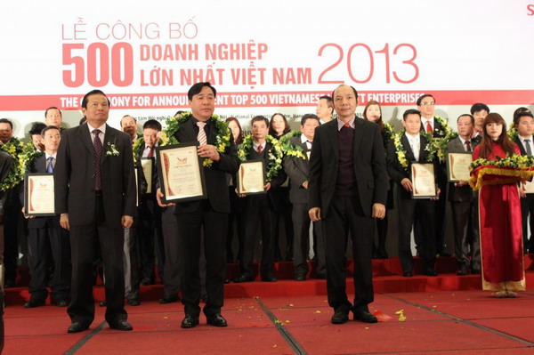CADI-SUN: Top 500 largest enterprises in Vietnam